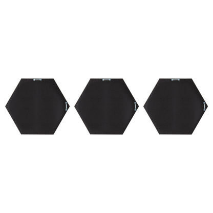 Rhodes Framed Hexagon Wall Mirror Set