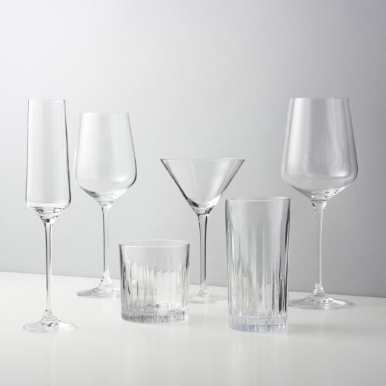 Reserve Milo Crystal Martini Glasses By Viski (set of 4)