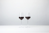 Raye Crystal Angled Bordeaux Glasses