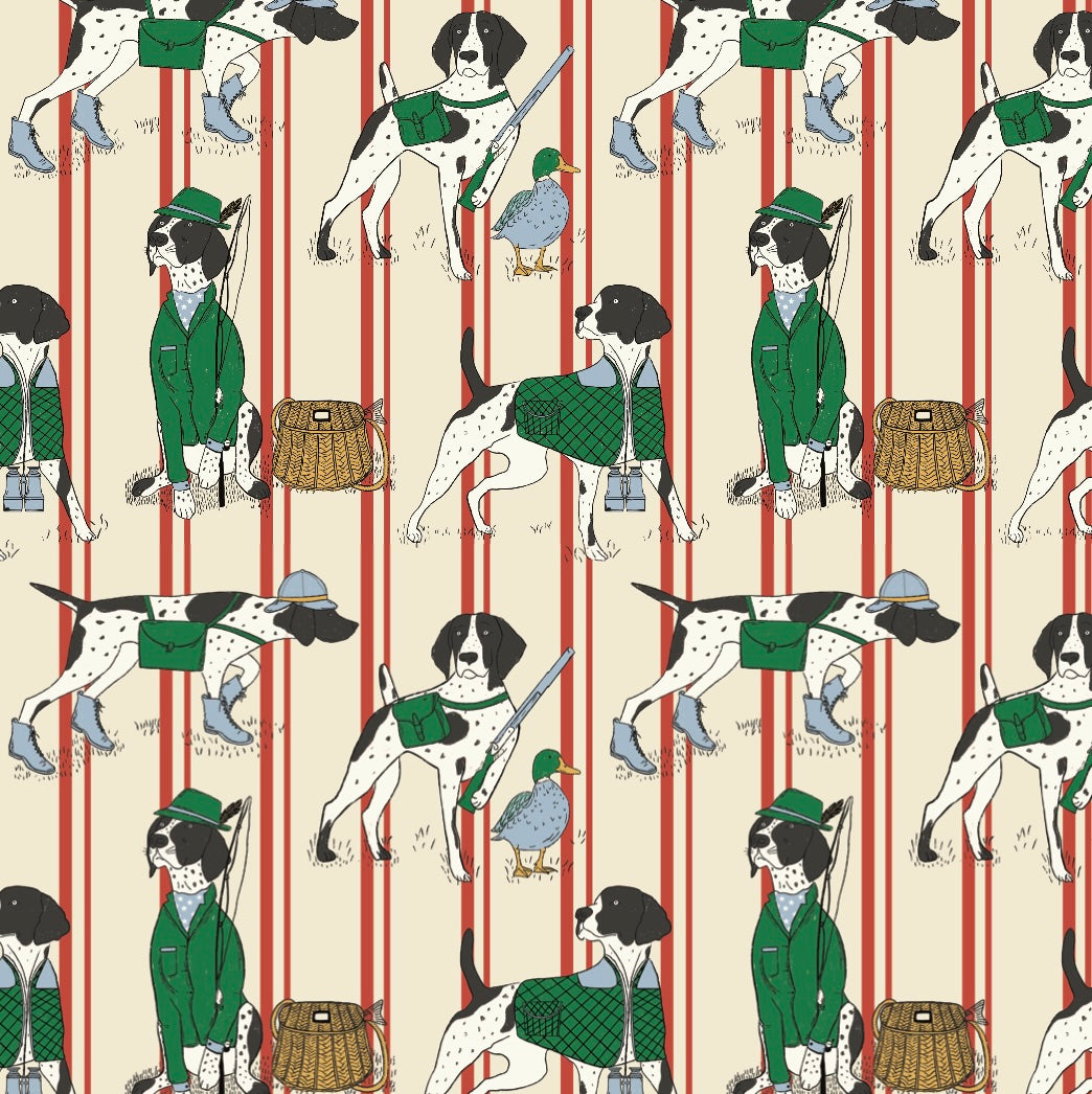 Edmund Wallpaper by Painted Hawk Design