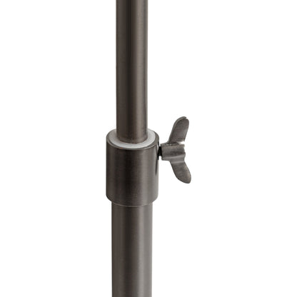 Engles Adjustable Embossed Metal Table and Plant Stand