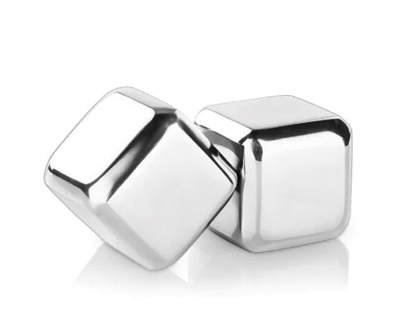 Glacier Rocks® Large Stainless Steel Cubes