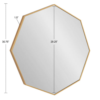 Rhodes Modern Octagon Mirror