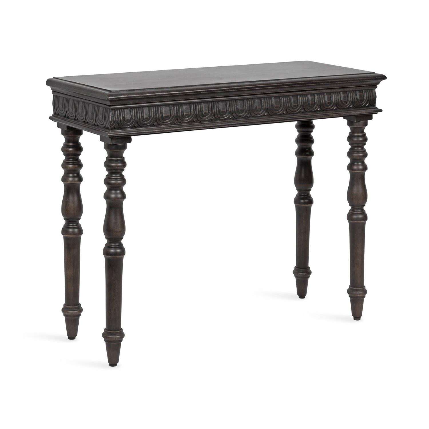 Patresa Carved Wood Console Table