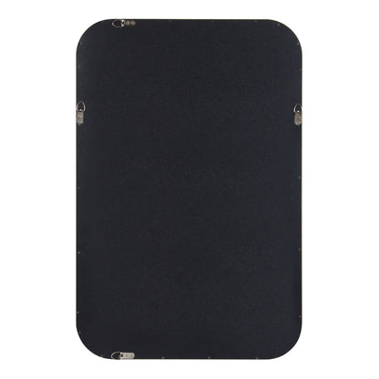 Hutton Wood Framed Radius Rectangle Mirror