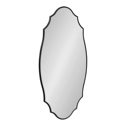 Leanna Scalloped Oval Wall Mirror