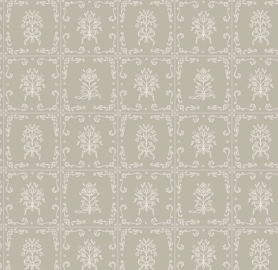 Wrenna Wallpaper by Quirky Paisley Designs