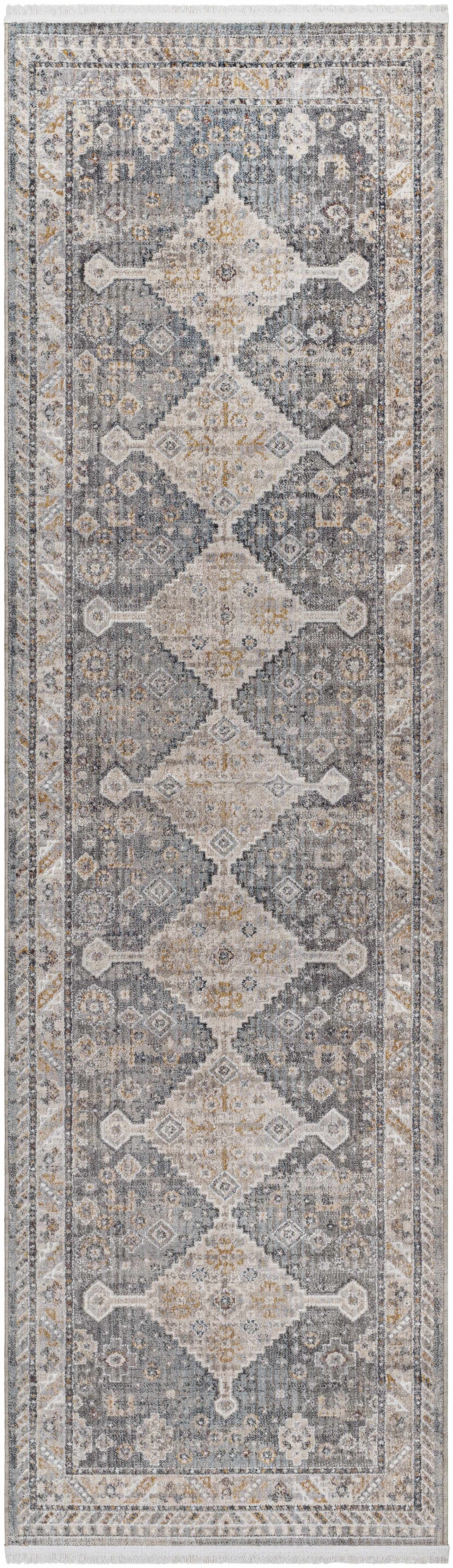 Lyam Luxe Rug with Fringes