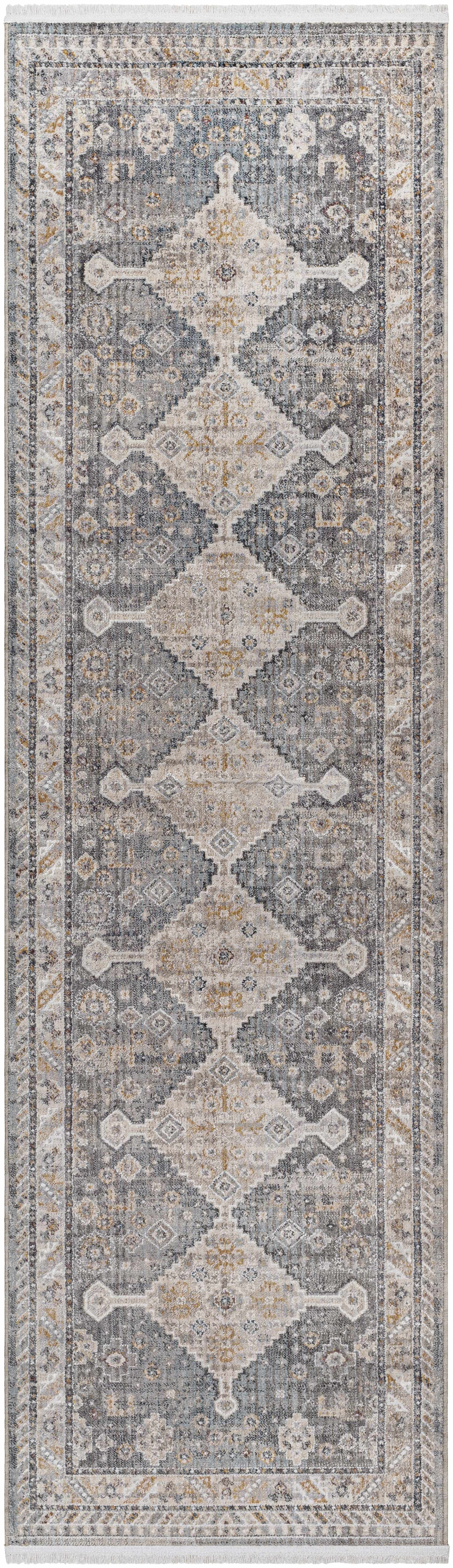 Lyam Luxe Rug with Fringes
