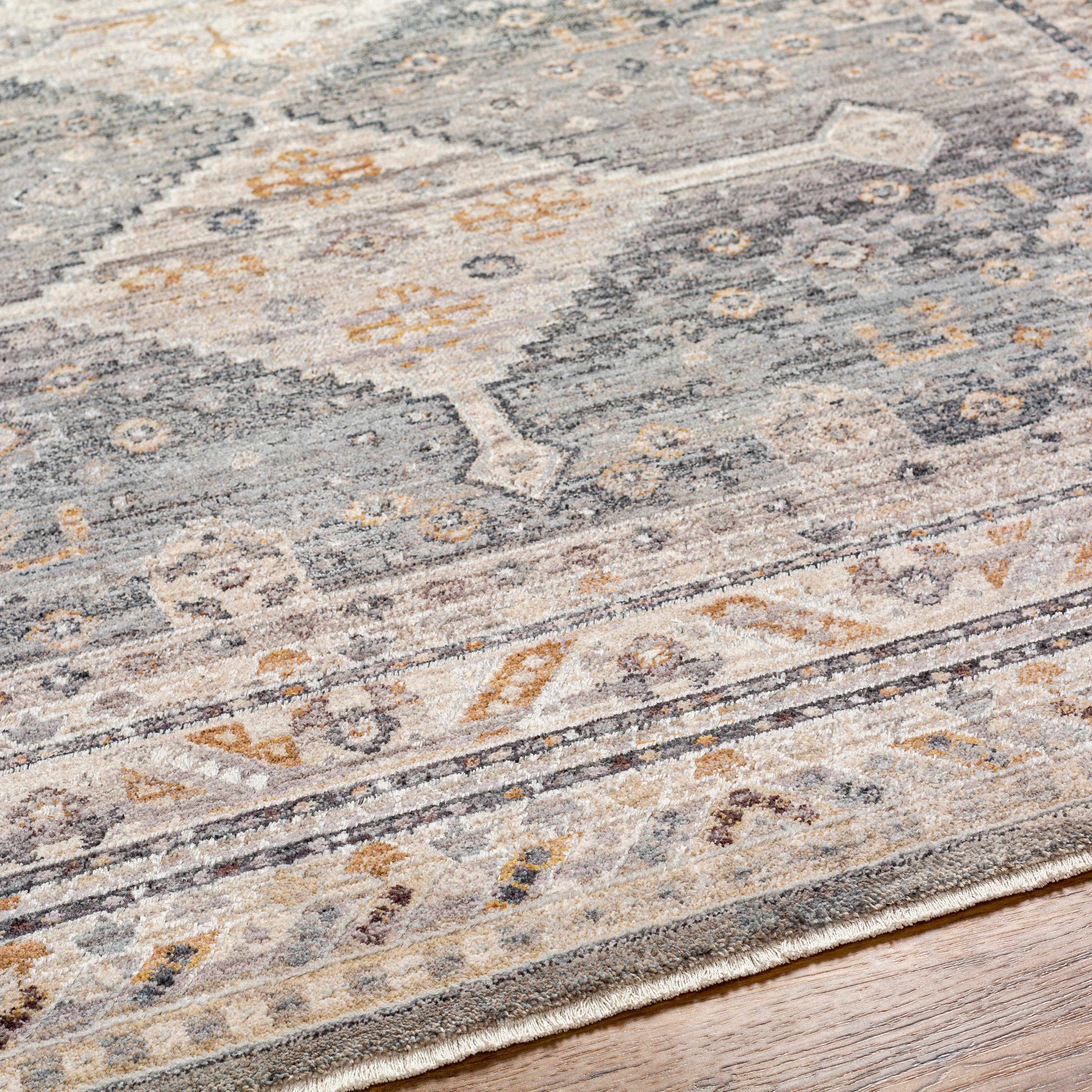 Lyam Luxe Rug with Fringes