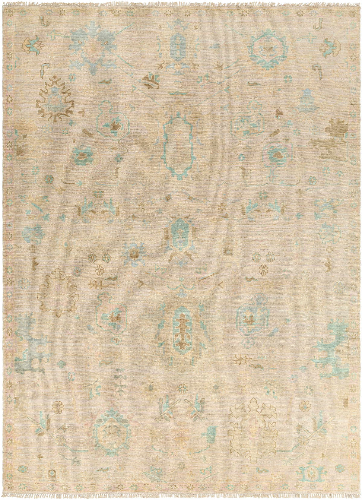 Beige Amiri Area Rug - Clearance