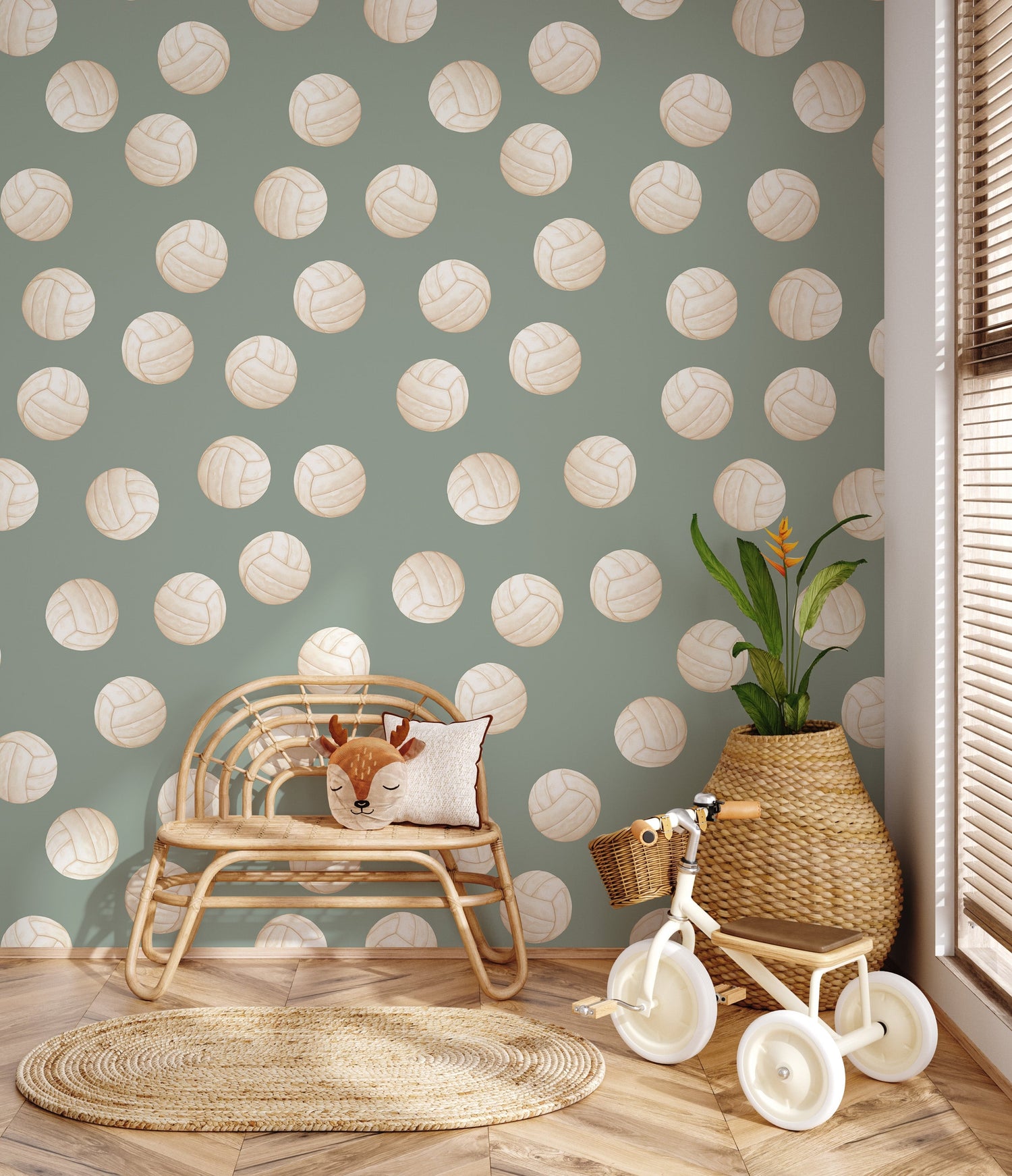 Volley Wallpaper by Hailey Kiefer