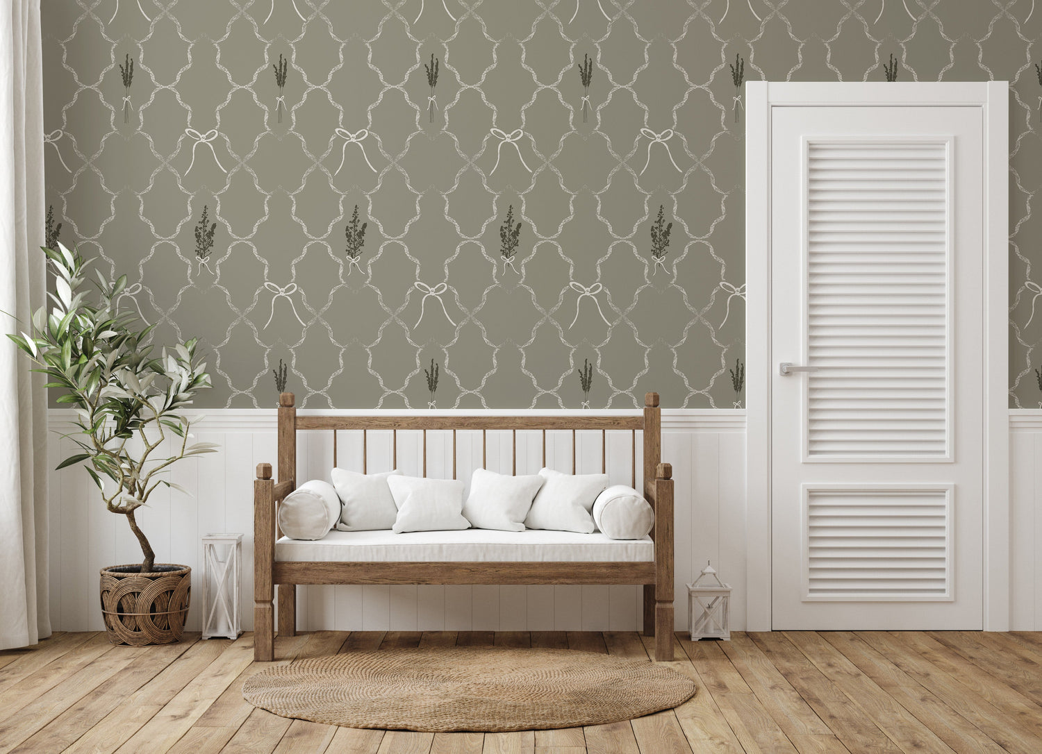 Livingston Wallpaper by Rusky Rose by Amy