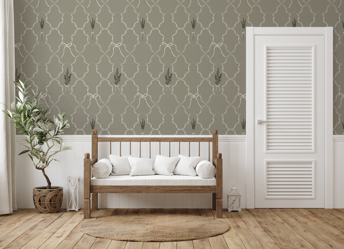 Livingston Wallpaper by Rusky Rose by Amy