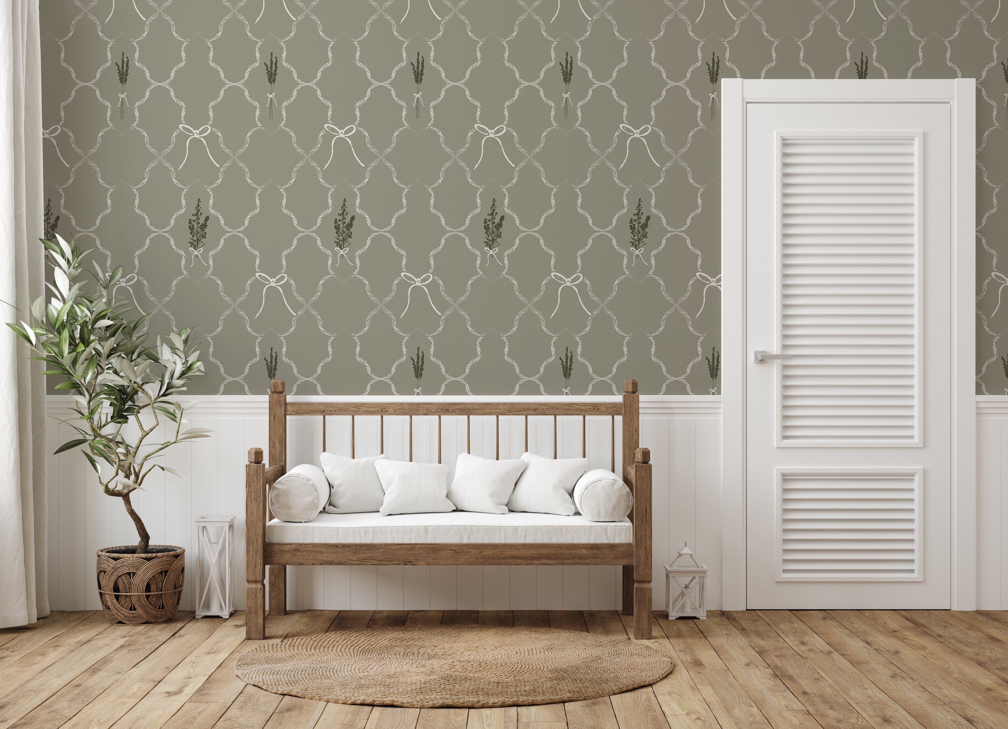 Livingston Wallpaper by Rusky Rose by Amy