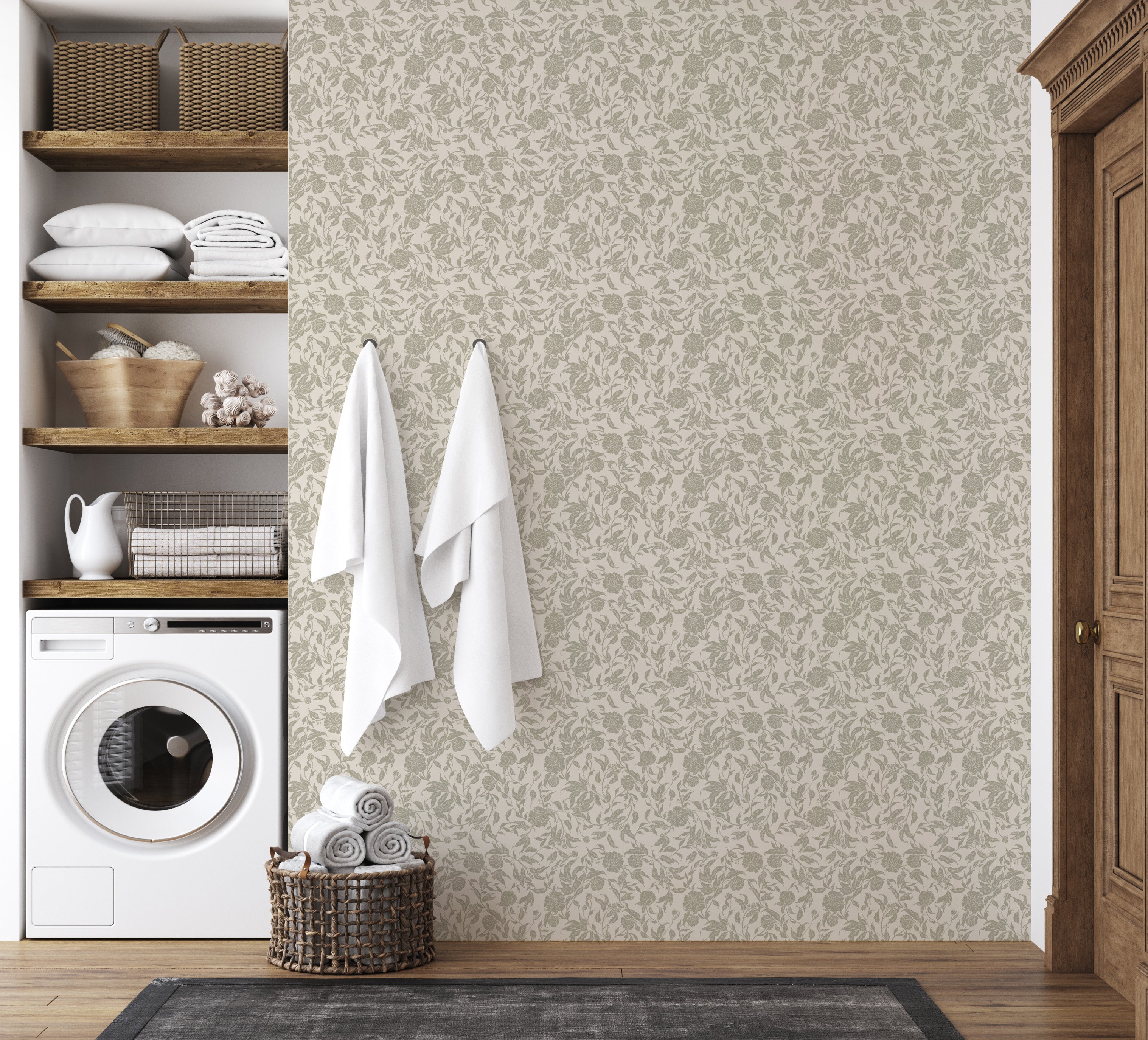 Leighton Wallpaper by The Fibery