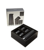 5-Piece Stoneware Sake Set in Black