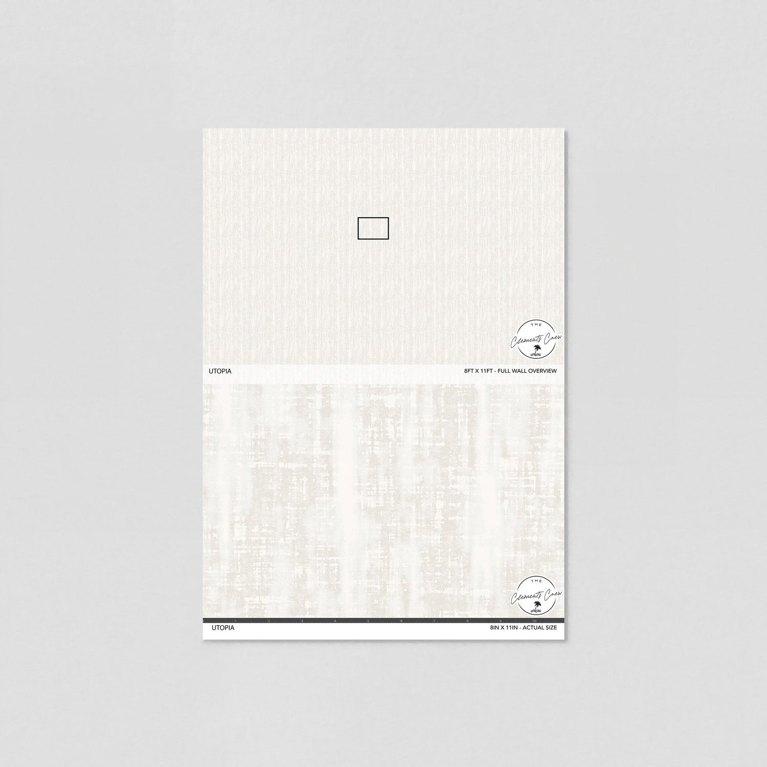Utopia Wallpaper - 10 FT H X 22 FT W LUXE