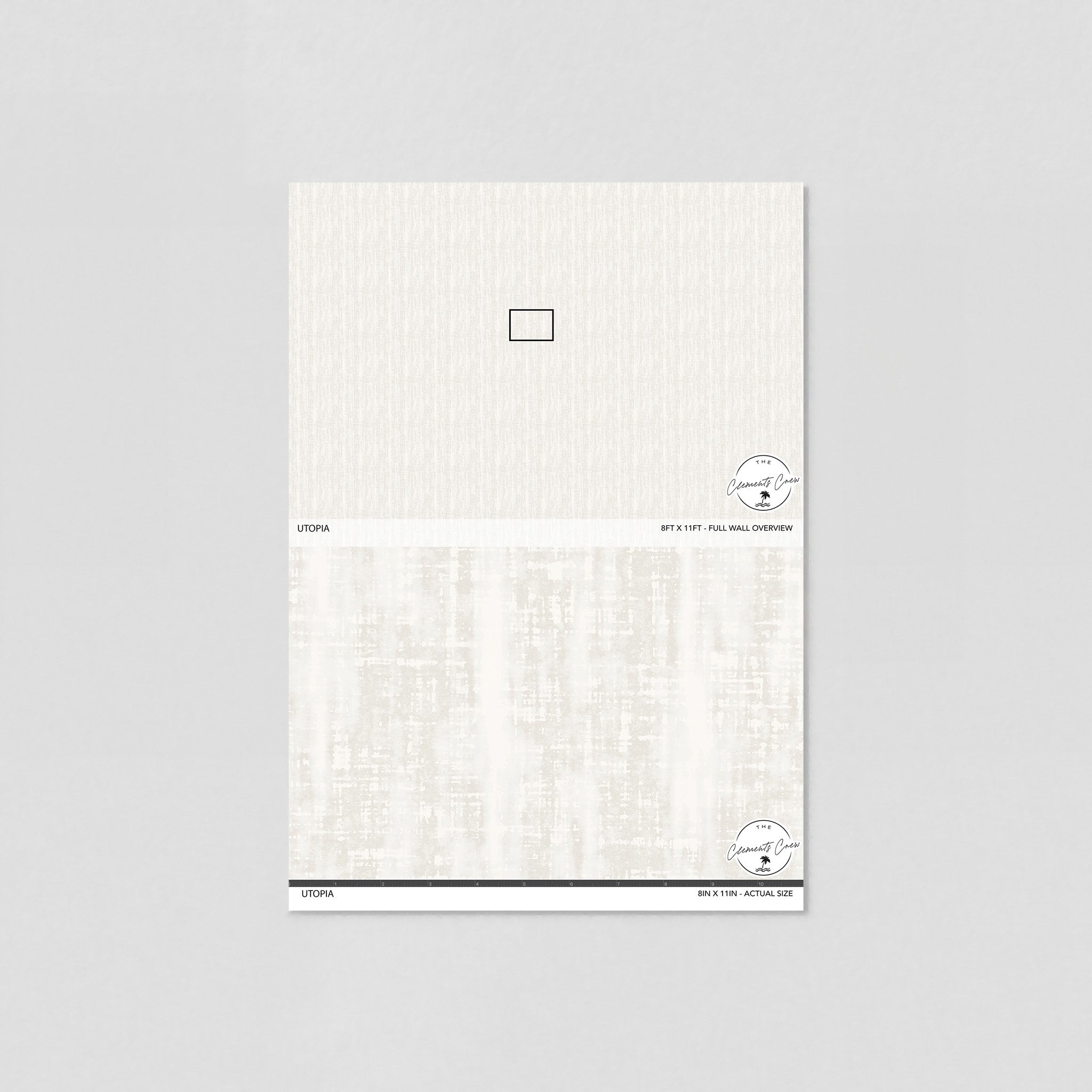 Utopia Wallpaper - 10 FT H X 22 FT W LUXE