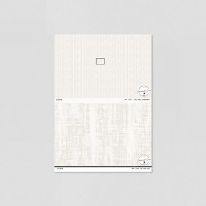 Utopia Wallpaper - 10 FT H X 22 FT W LUXE