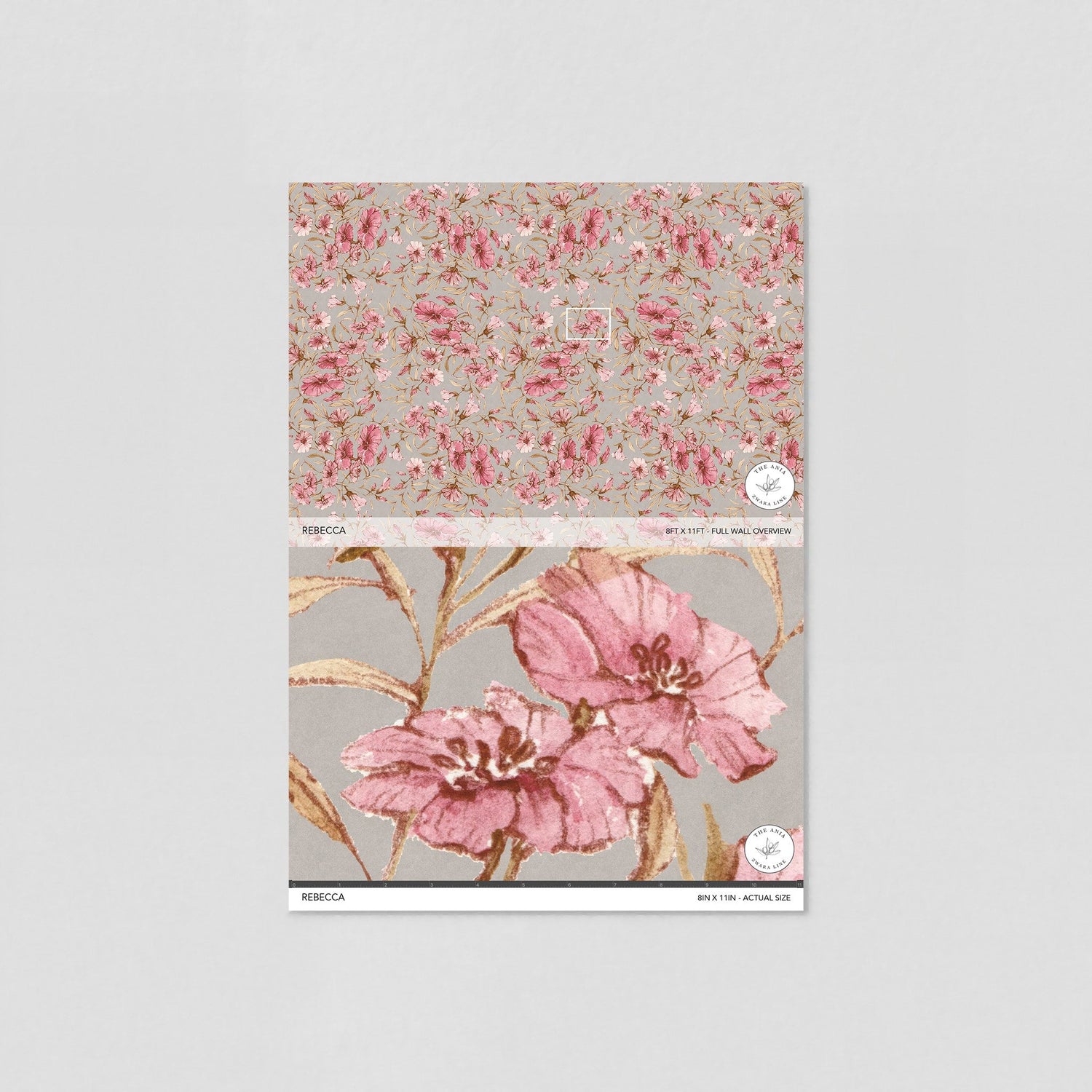 Rebecca Wallpaper - 4 FT H X 14.25 FT W LUXE