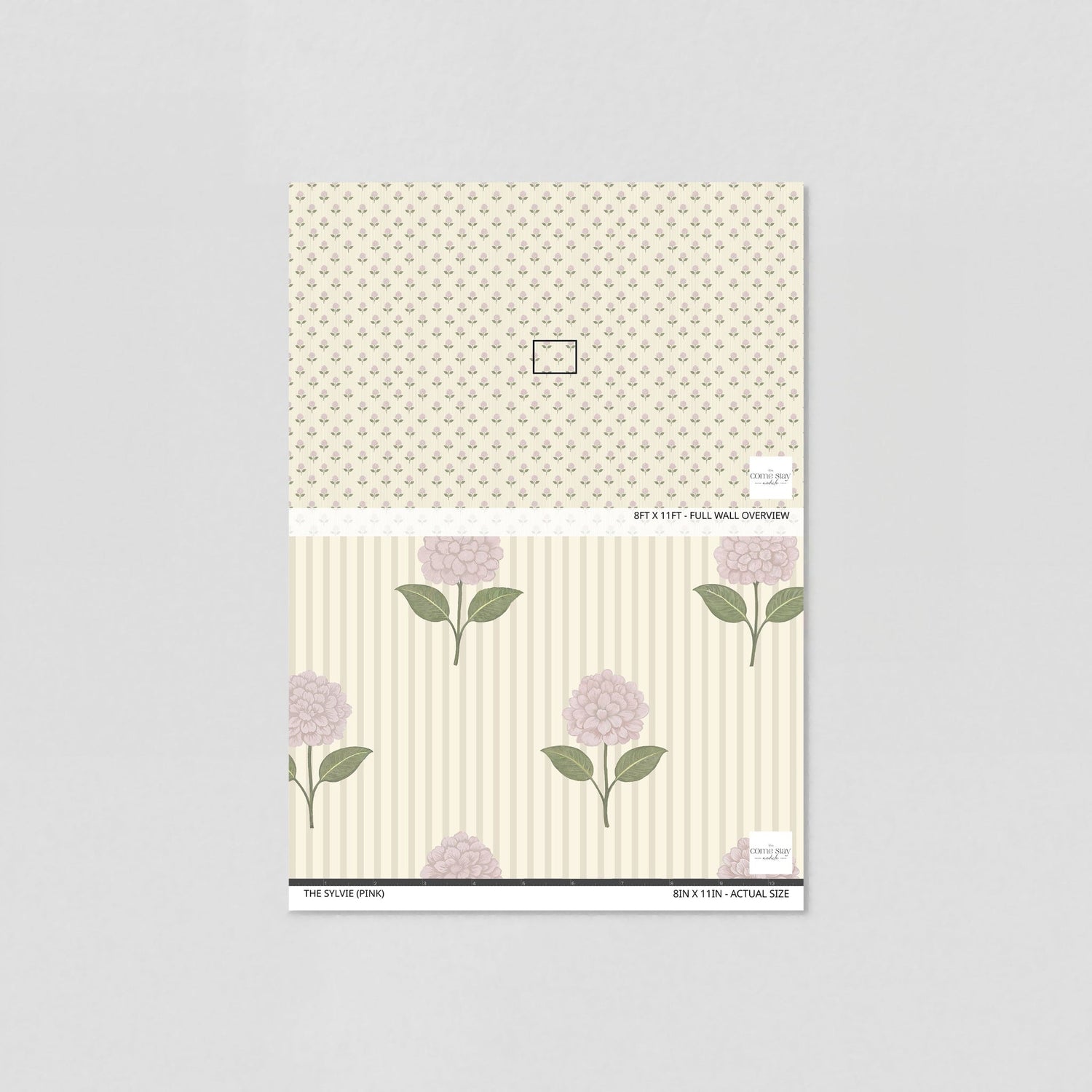 The Sylvie (Pink) Wallpaper