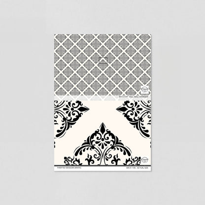 Thrifted Meadow (White) Wallpaper