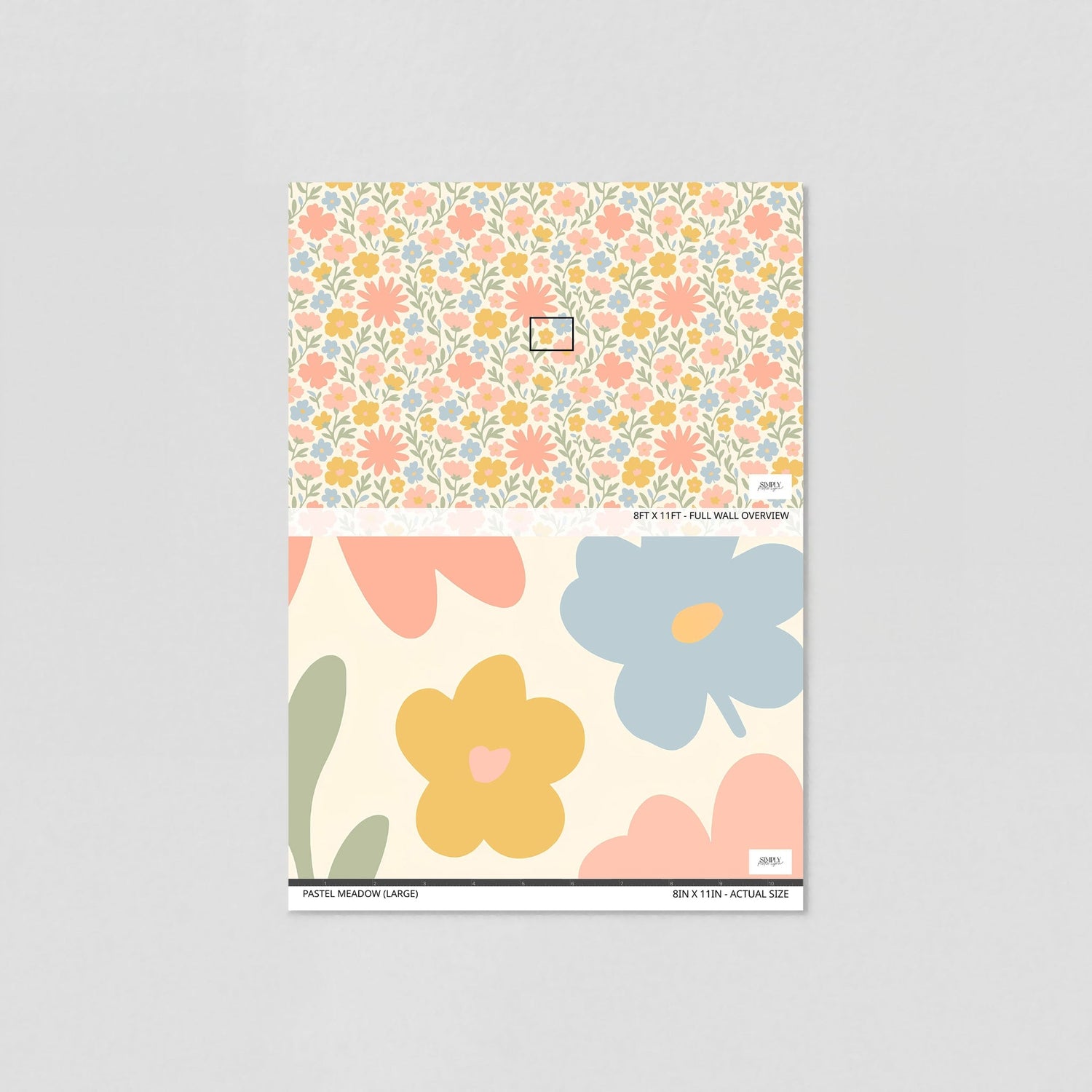 Pastel Meadow (Large) Wallpaper