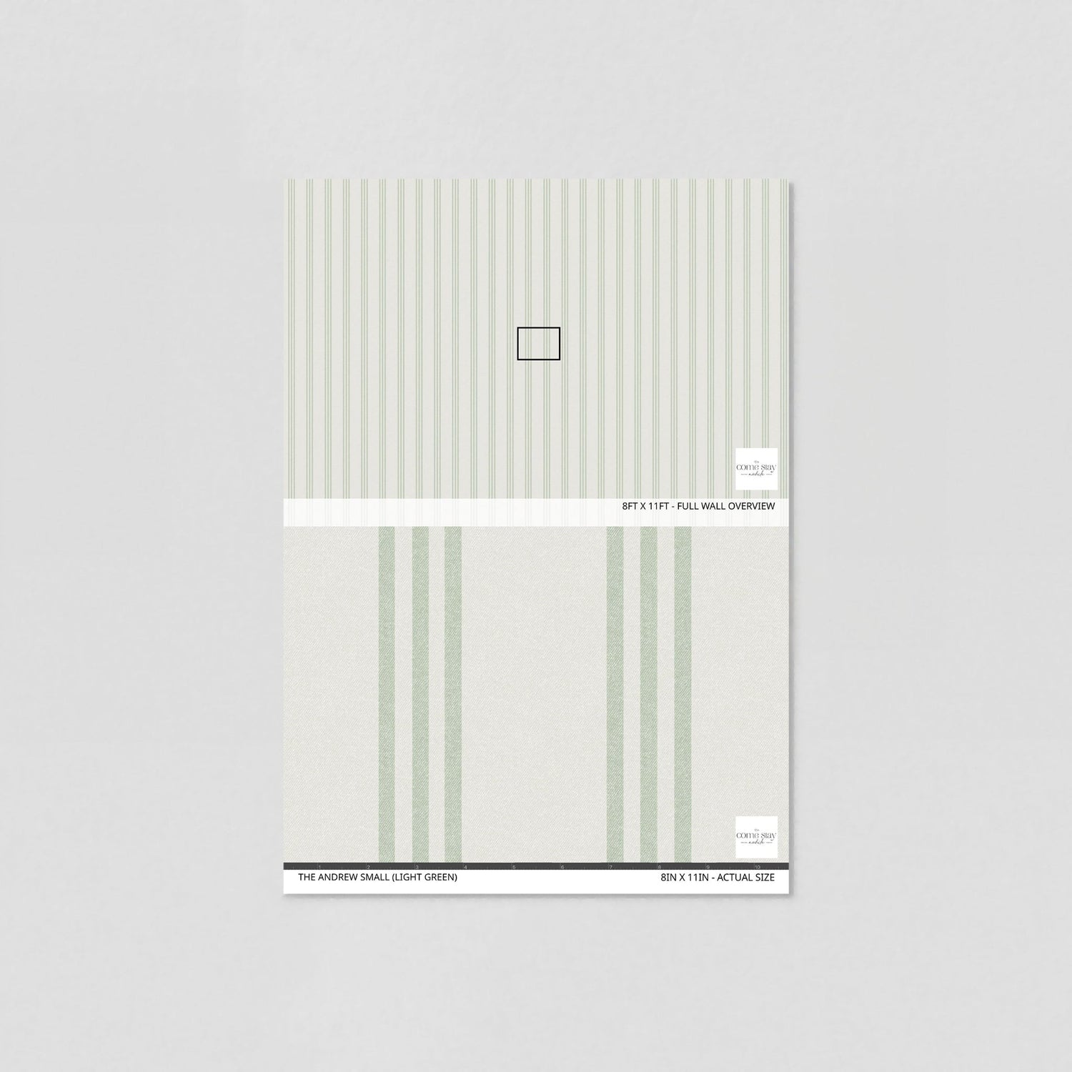 The Andrew Small (Light Green) Wallpaper