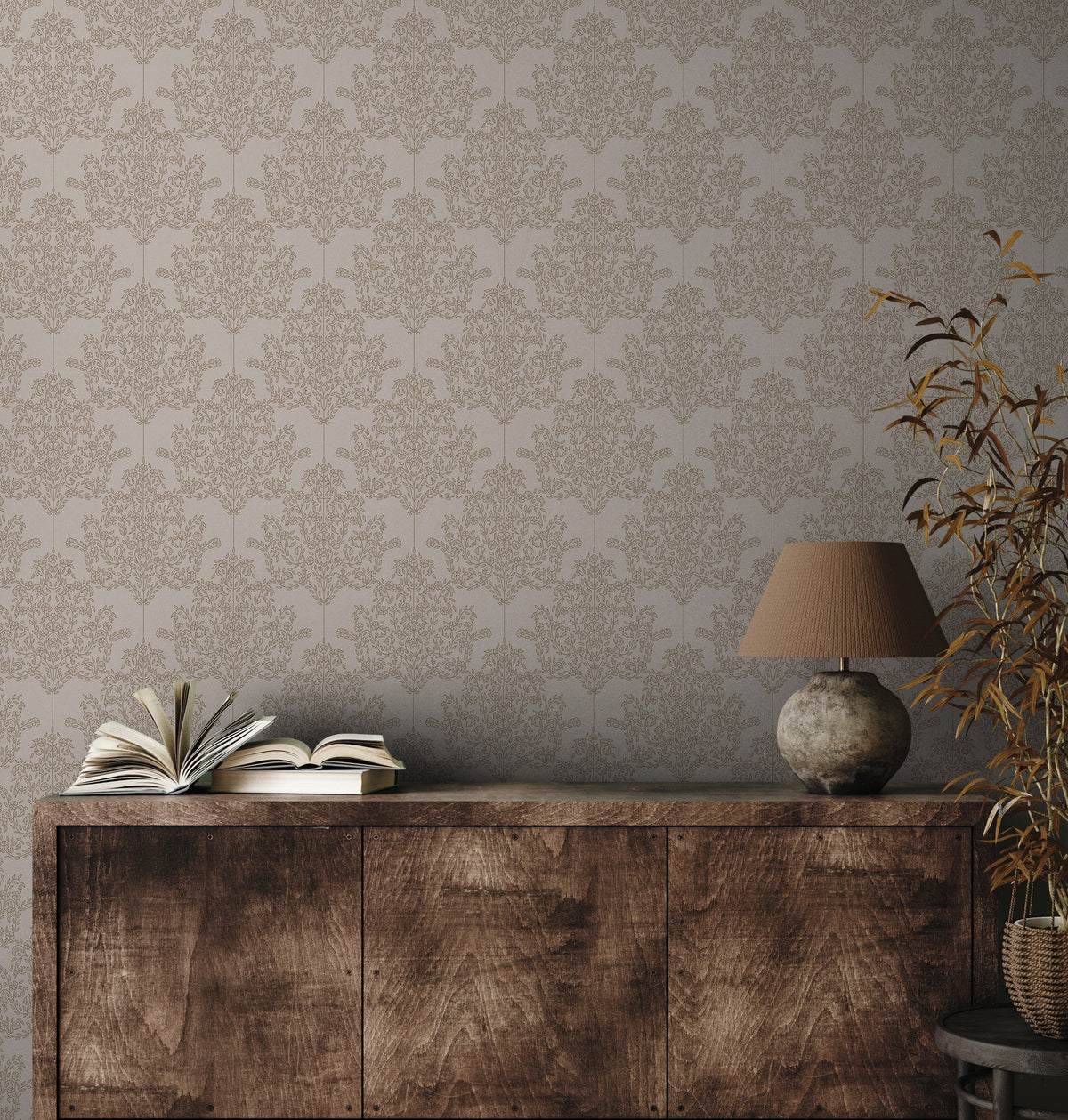 Adelae Wallpaper by Quirky Paisley Designs