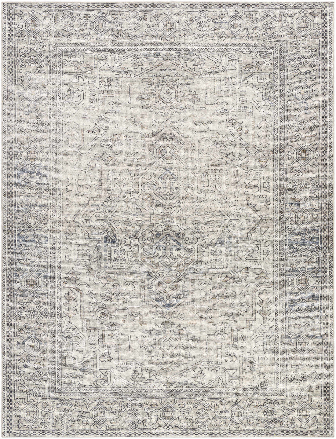 Margot Medallion Light Gray - Livabliss x Becki Owens