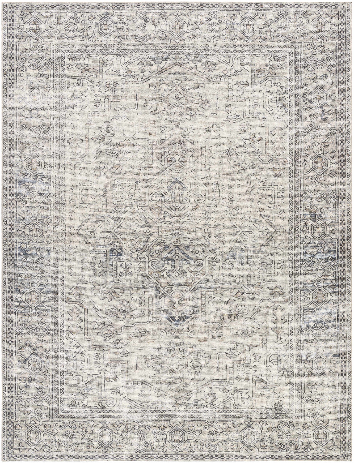 Margot Medallion Light Gray - Livabliss x Becki Owens