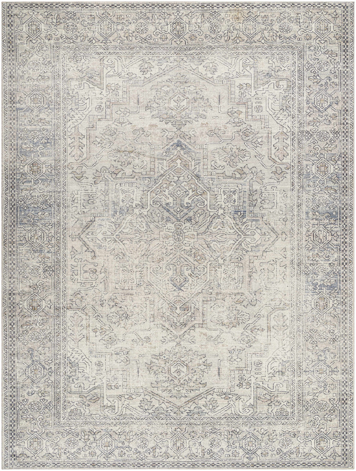Margot Medallion Light Gray - Livabliss x Becki Owens