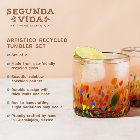 Artistico Recycled Tumbler Set