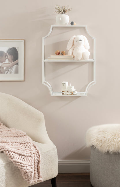 Ciel Metal Wall Shelf