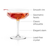 Seneca Faceted Crystal Coupes