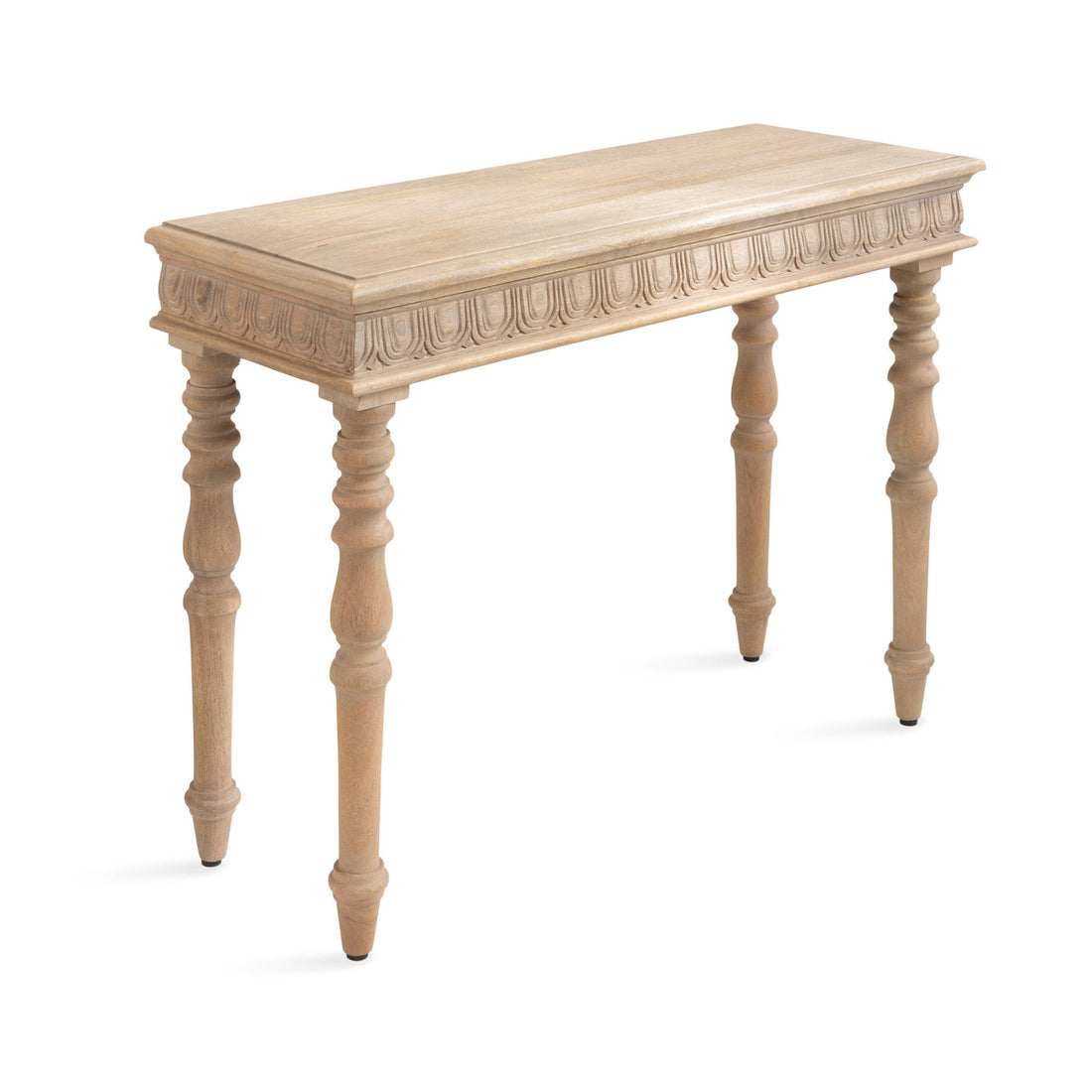 Patresa Carved Wood Console Table