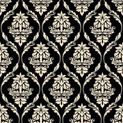 Farmhouse Revival (Black) Wallpaper