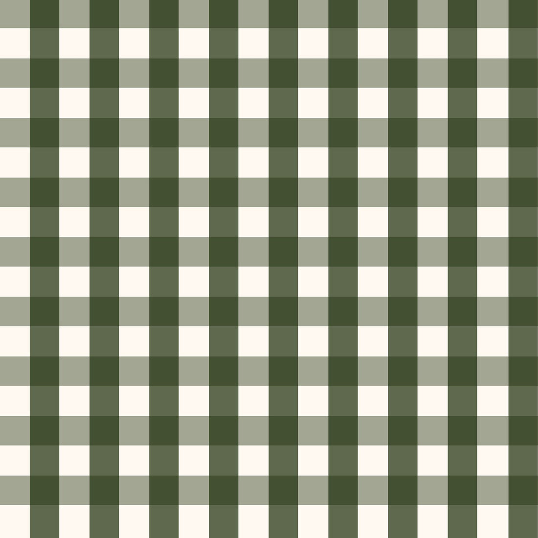Willowside Gingham (Green) Wallpaper