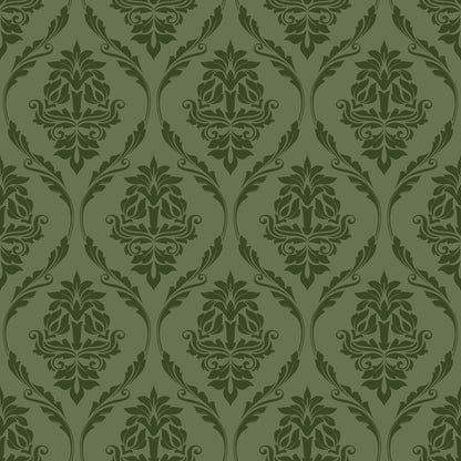 Farmhouse Revival (Green) Wallpaper