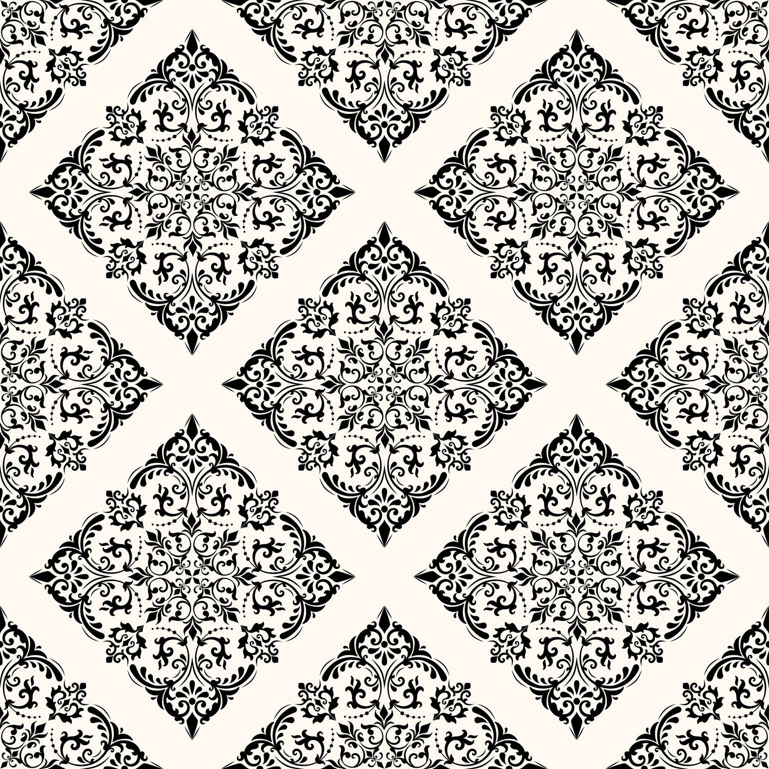 Thrifted Meadow (White) Wallpaper