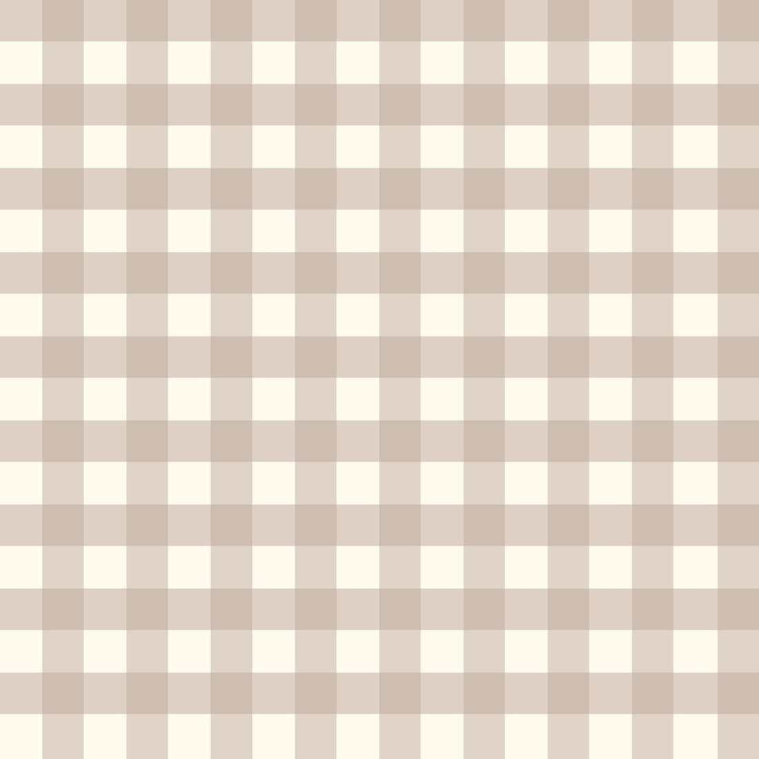 Willowside Gingham (Tan) Wallpaper