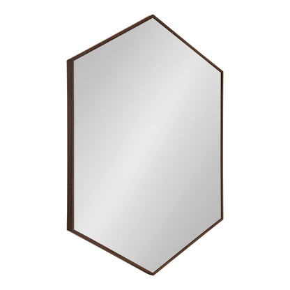 Rhodes Framed Hexagon Wall Mirror