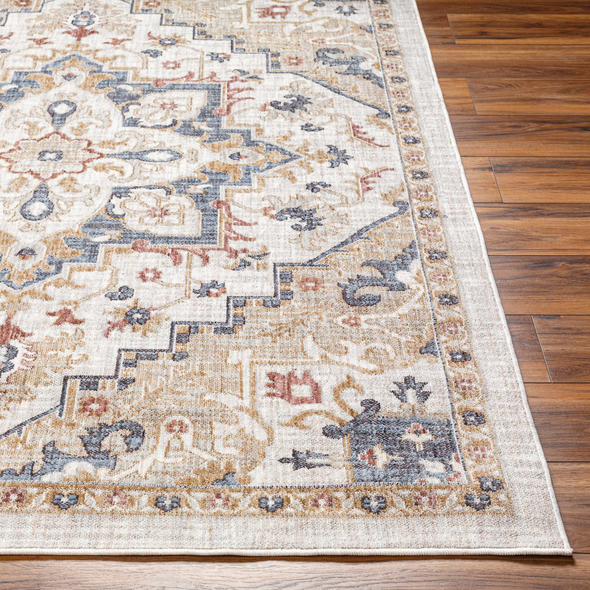 Lewa Cream Outdoor Area Rug - Clearance