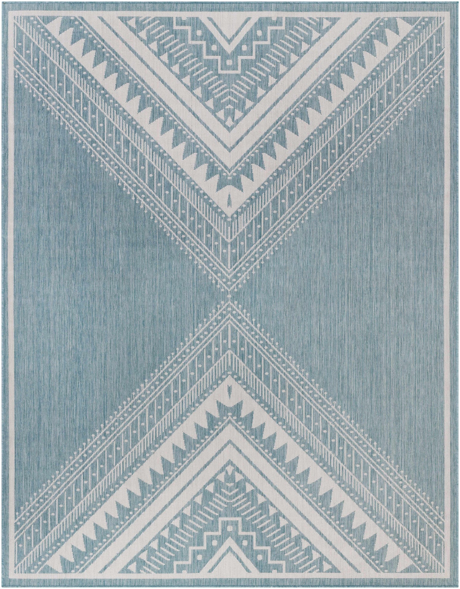 Deana Blue Outdoor Area Rug - Clearance