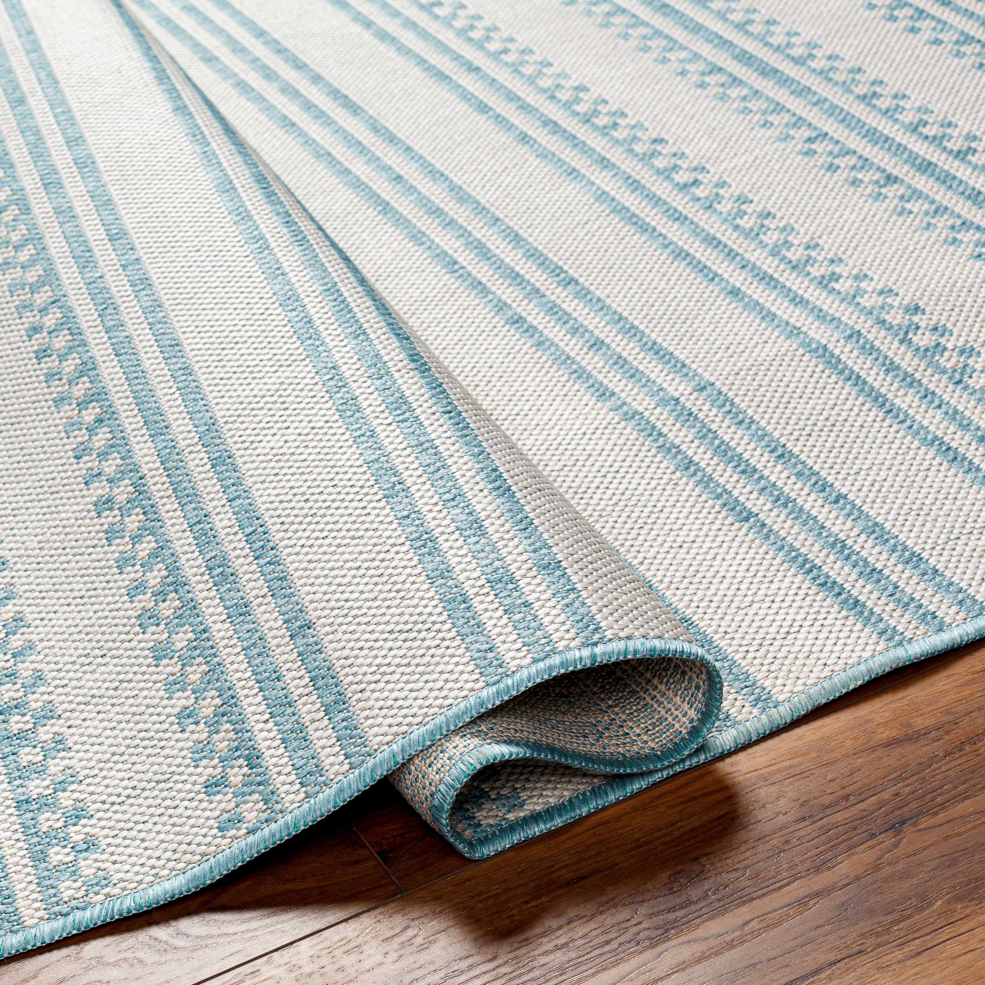 Engla Off White Outdoor Carpet Area Rug - Clearance