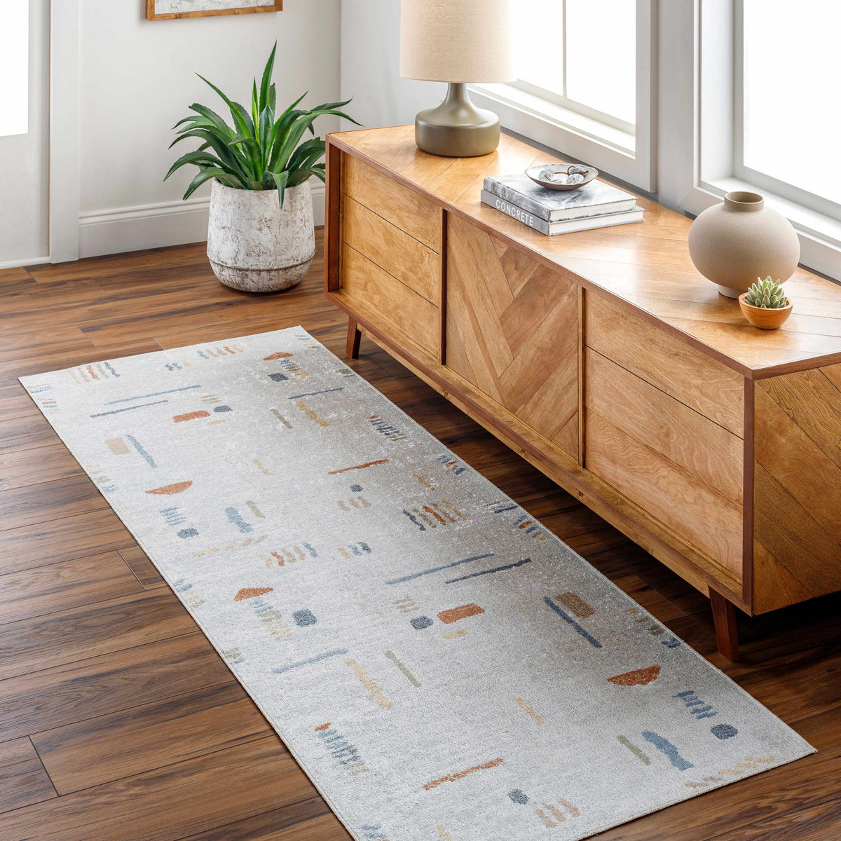 Arnon Modern Washable Rug