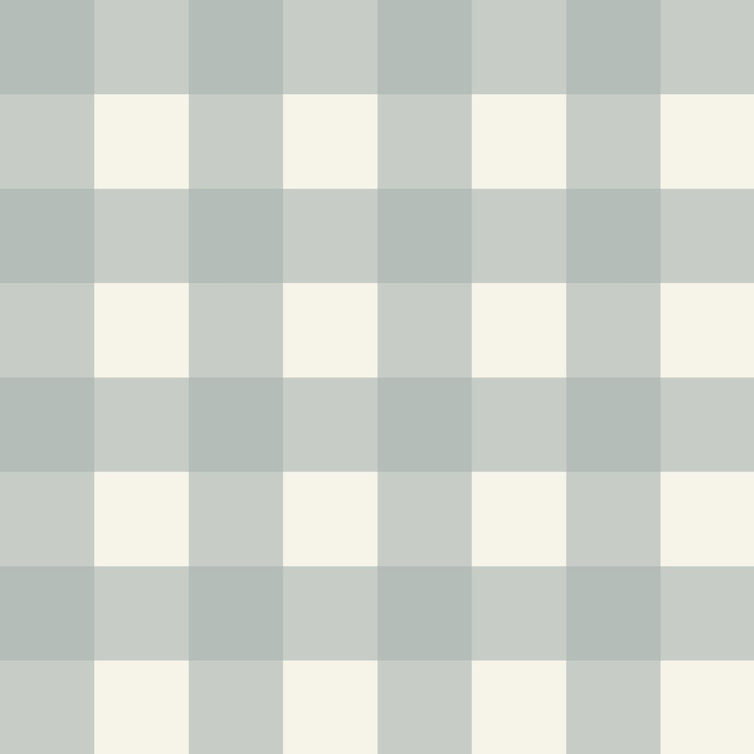 Simply Gingham Large (Light Teal) Wallpaper