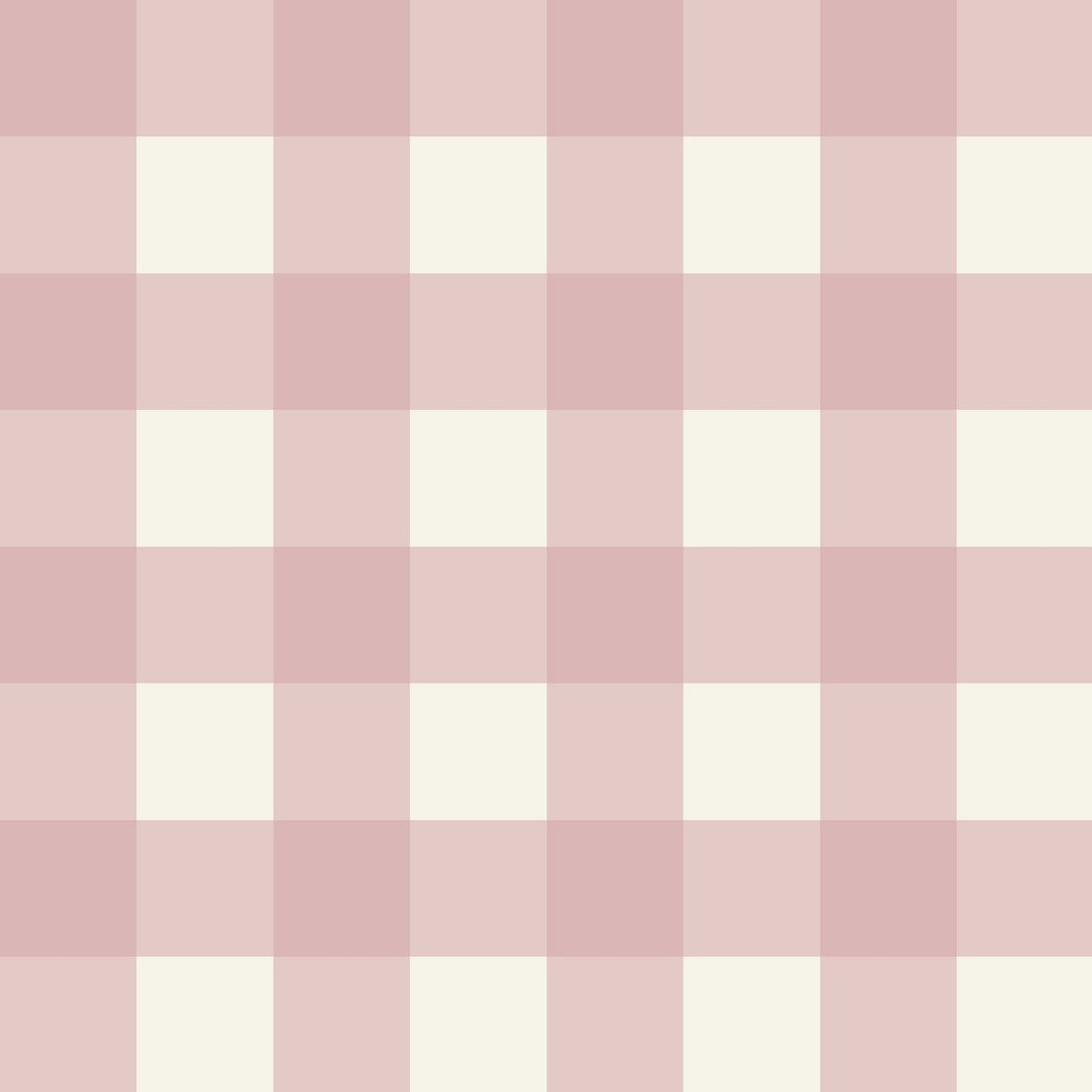 Simply Gingham Large (Mauve) Wallpaper