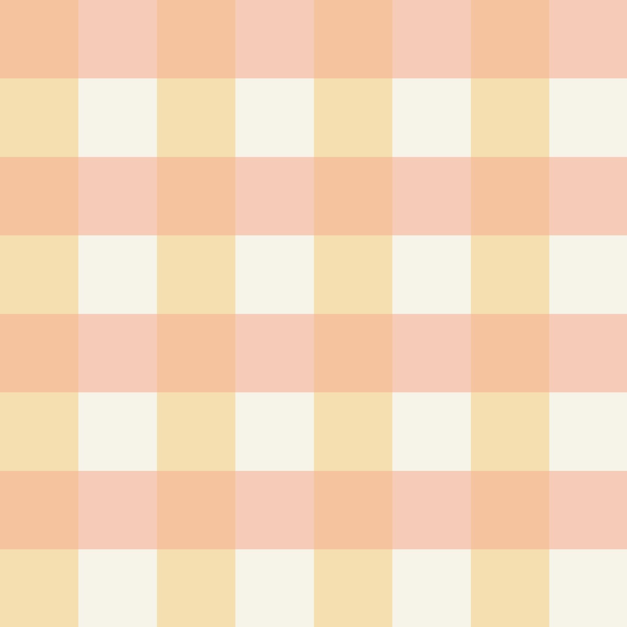 Simply Gingham Large (Pink &amp; Yellow) Wallpaper